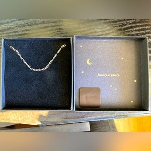 Tiny Hearts Choker in Silver by Catbird